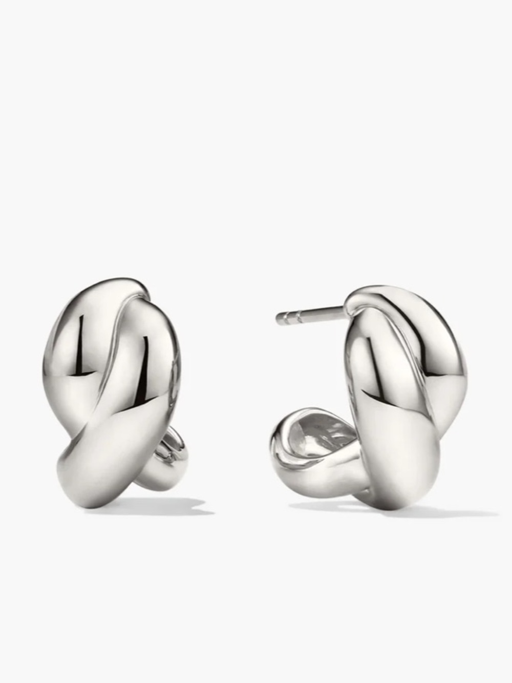 Mejuri DÔME BRIOCHE HOOPS